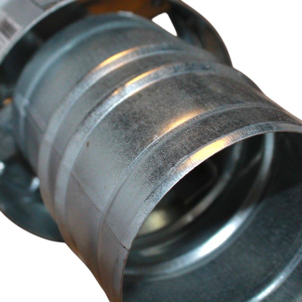 Fumaiolo girevole in acciaio zincato eolico a sfera per ventilazione tetti con attacco maschio