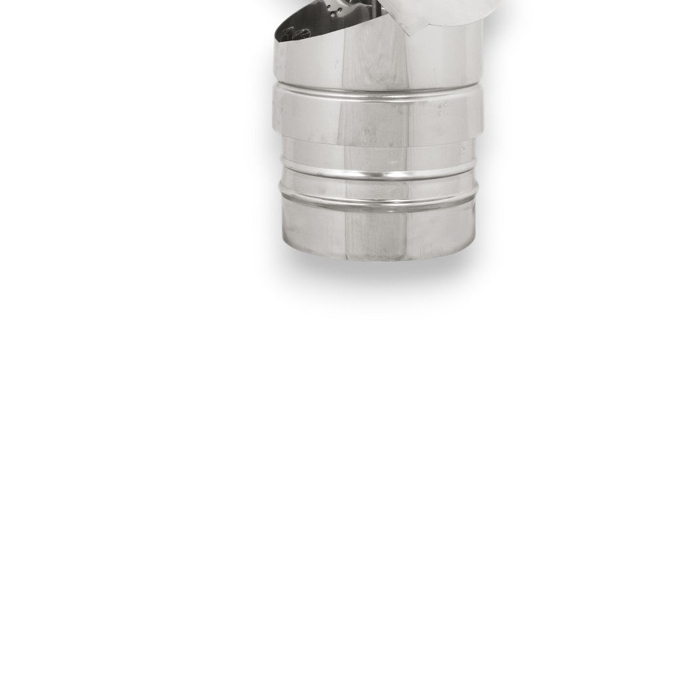 Fumaiolo girevole zincato a galletto con doppio cuscinetto a sfera schermato per canne fumarie