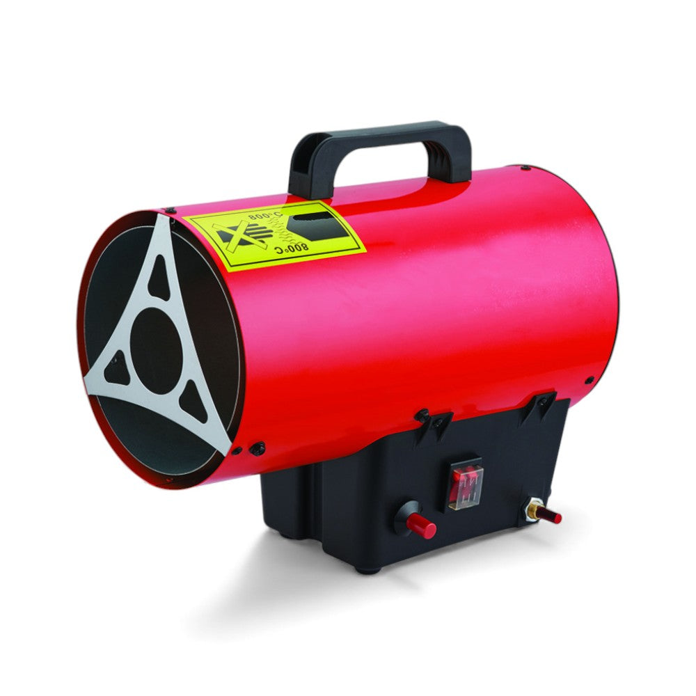 Generatore aria calda a gas gpl 10 Kw con ventilazione elettrica 220-240V