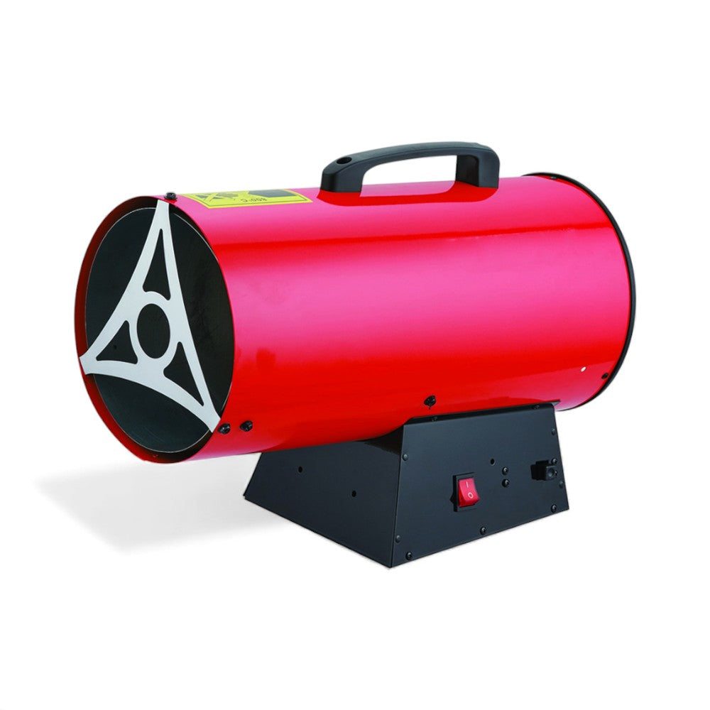 Generatore aria calda a gas gpl 50 Kw con ventilazione elettrica 220-240V