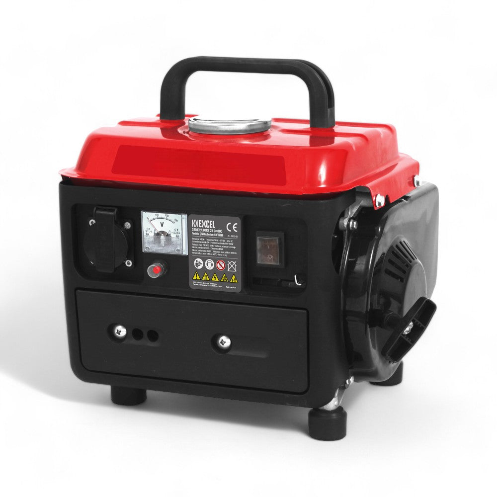 Generatore gruppo elettrogeno a benzina motore 2 tempi 800w Gn800