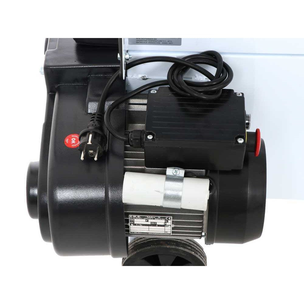 Diraspatrice elettrica fissa con rialzo di protezione e capienza 1.5Hp Dvep20F Grifo Marchetti