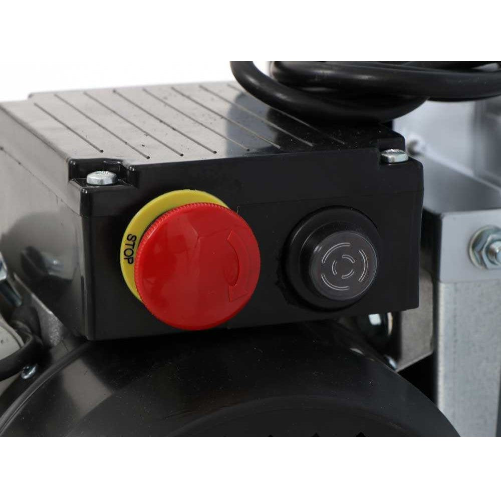 Diraspatrice elettrica fissa con rialzo di protezione e capienza 1.5Hp Dvep20F Grifo Marchetti