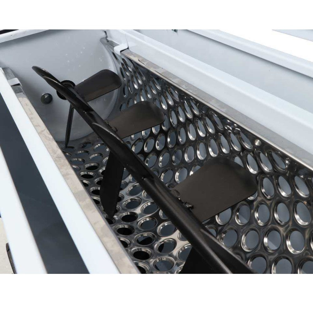 Diraspatrice elettrica fissa con rialzo di protezione e capienza 1.5Hp Dvep20F Grifo Marchetti