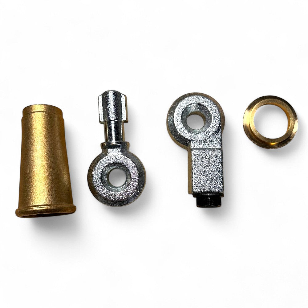 Gruppo di bloccaggio serratura a cono molleggiato a pavimento per serrande avvolgibili Viro 695