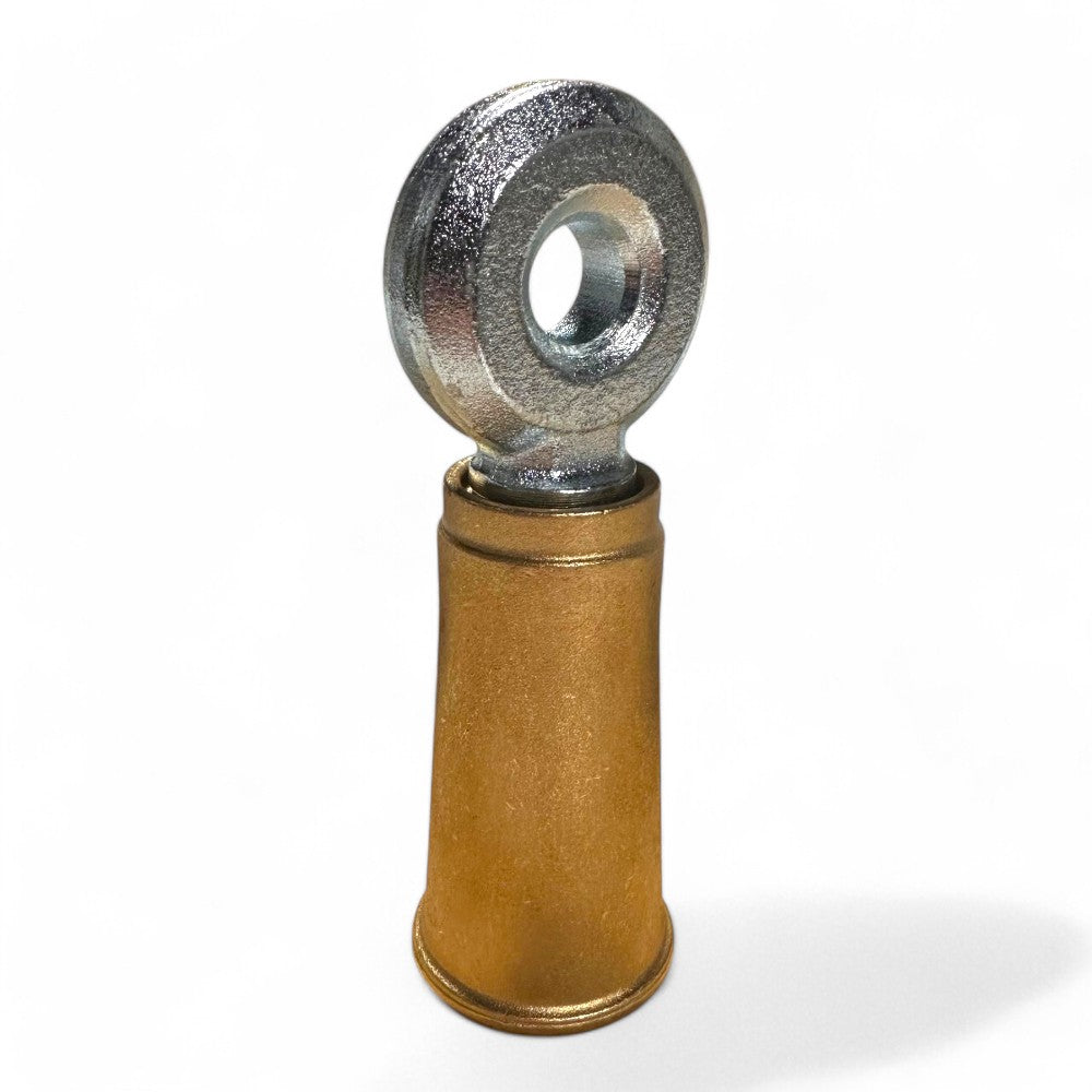 Gruppo di bloccaggio serratura a cono molleggiato a pavimento per serrande avvolgibili Viro 695