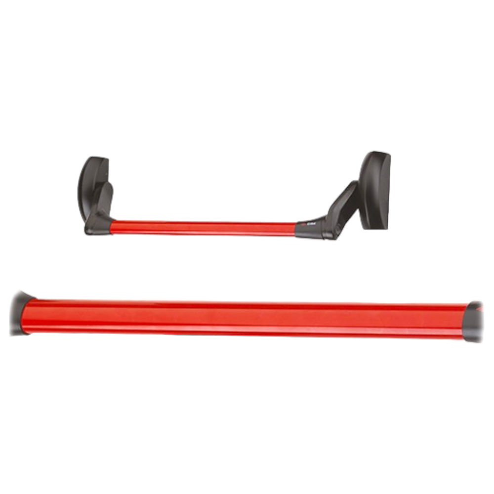 Barra ovale in alluminio 30x22 mm per maniglioni antipanico porte di emergenza CISA