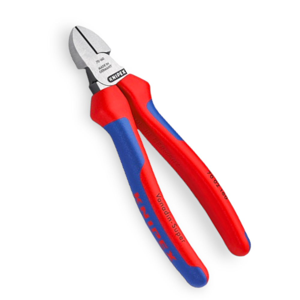 Pinza tronchese laterale con lama in acciaio al vanadio forgiato KNIPEX