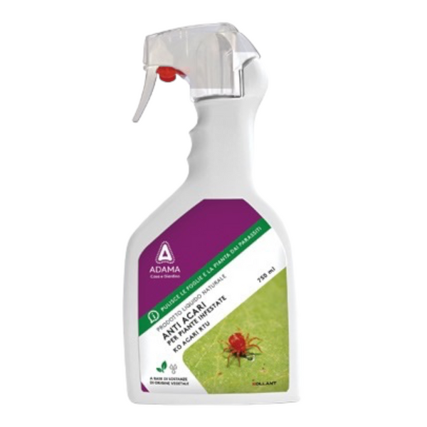 Insetticida spray 750 ml di origine naturale contro acari KO