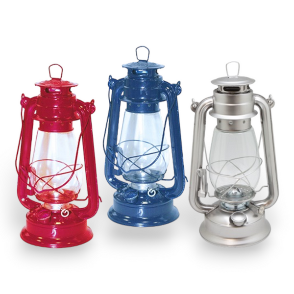 Petroleum lantern in various colors