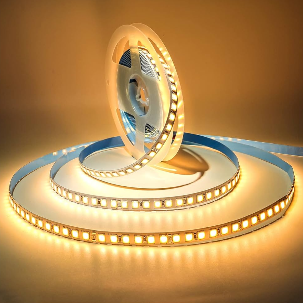 Kit led adesivi 2 rotoli 1,2 mt con sensore notturno di movimento luce bianco caldo 7W Century