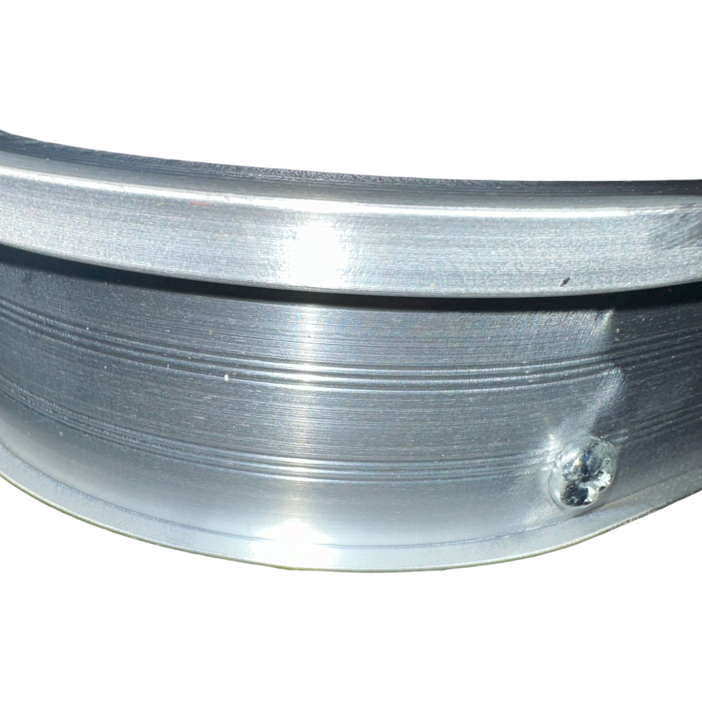 Tavolino pieghevole da esterno 80x60 cm con struttura in acciaio e piano in mdf Steely