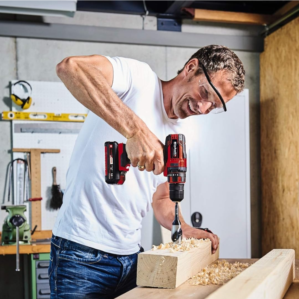 Avvitatore trapano a batteria con luce led integrata EINHELL TC-CD 18/35 LI