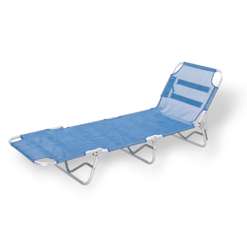 <transcy>Compact aluminum sun loungers for garden, beach and camping Sandwich model</transcy>