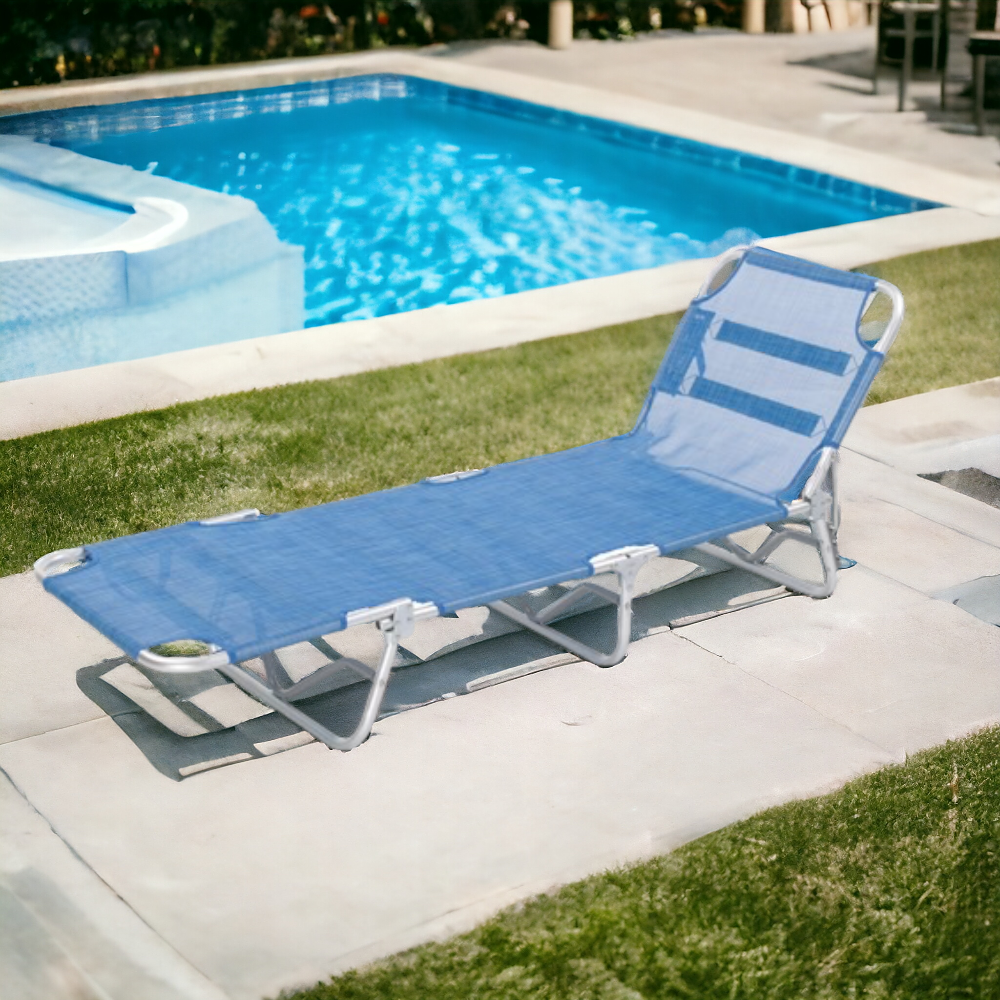 <transcy>Compact aluminum sun loungers for garden, beach and camping Sandwich model</transcy>