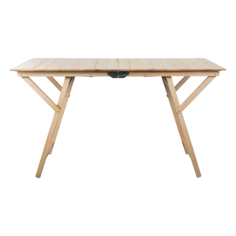 Tavolo pieghevole in legno massello di faggio 60x80H75 cm