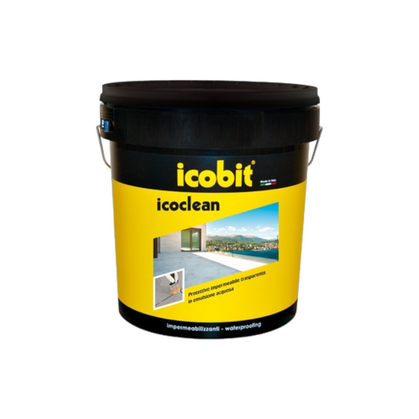 Guaina liquida rivestimento trasparente per calcestruzzo pronto all'uso Icobit Icoclean