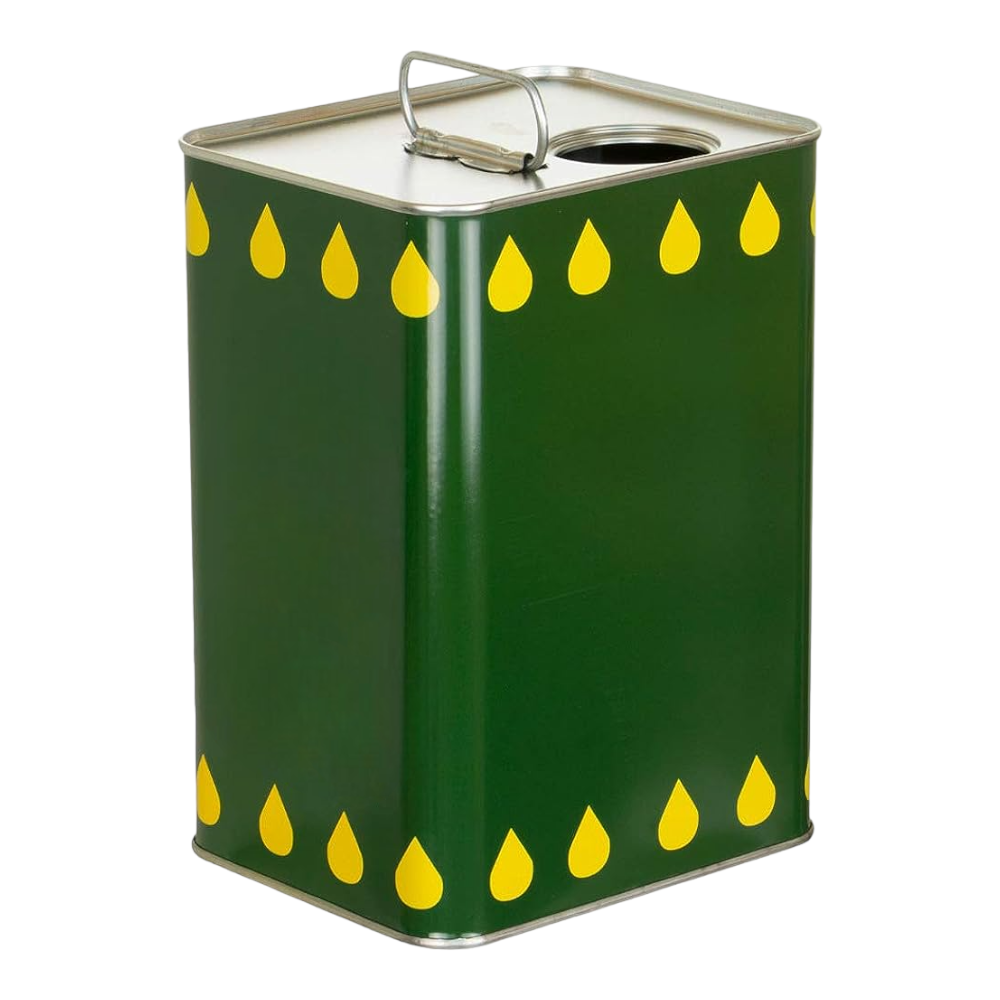 Lattina per olio 500 ml a banda stagna con maniglia