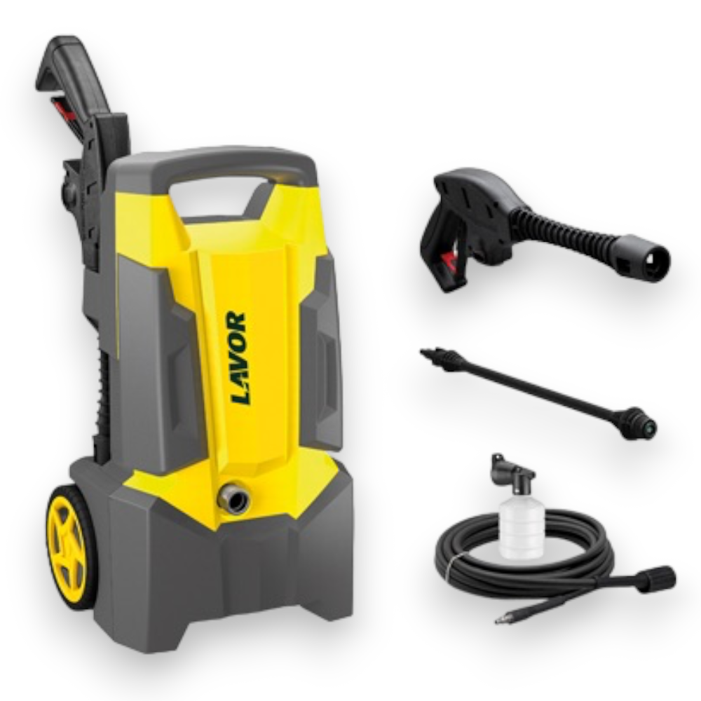 Idropulitrice acqua fredda 1500W 110 bar con lancia alta pressione LAVOR DIVE 110