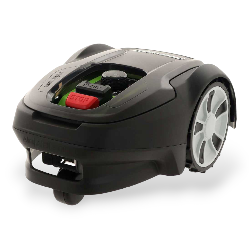 Robot taglia erba a batteria 48V controllabile da remoto con app 450 mq di copertura Greenworks OPTIMOW 4