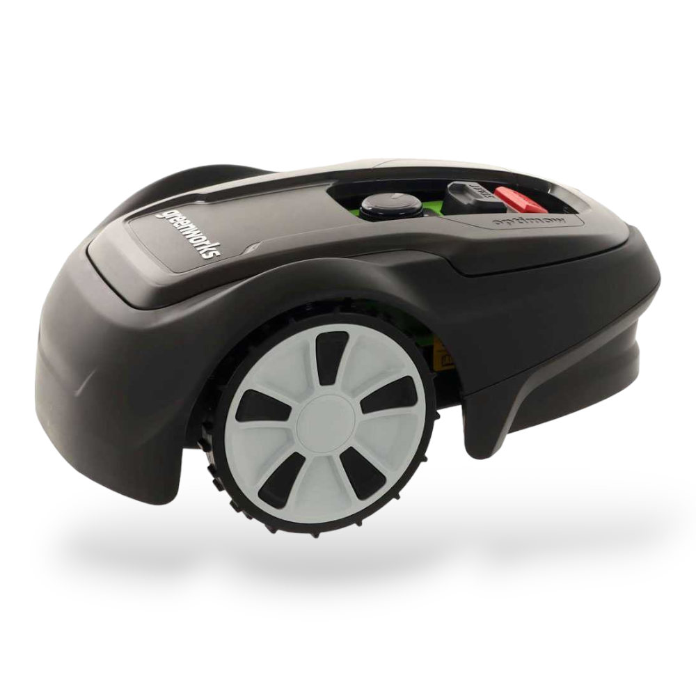 Tosaerba robot bluetooth a batteria 48V silenzioso con controllo da app Greenworks OPTIMOW 7