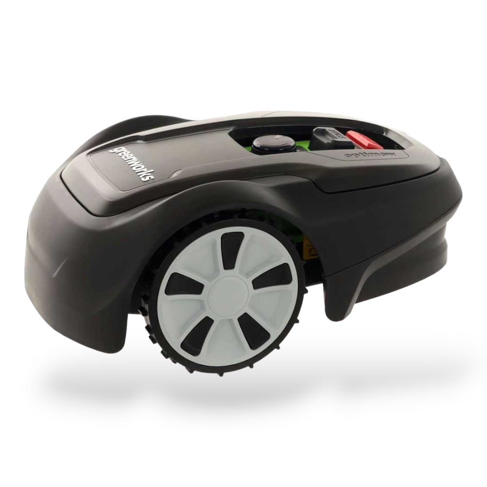 Robot taglia erba a batteria 48V controllabile da remoto con app 450 mq di copertura Greenworks OPTIMOW 4