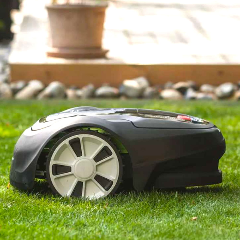 Robot taglia erba a batteria 48V controllabile da remoto con app 450 mq di copertura Greenworks OPTIMOW 4