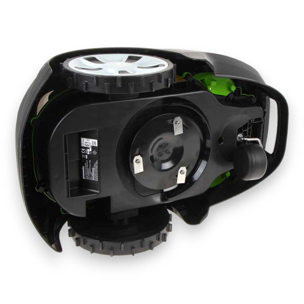 Robot taglia erba a batteria 48V controllabile da remoto con app 450 mq di copertura Greenworks OPTIMOW 4