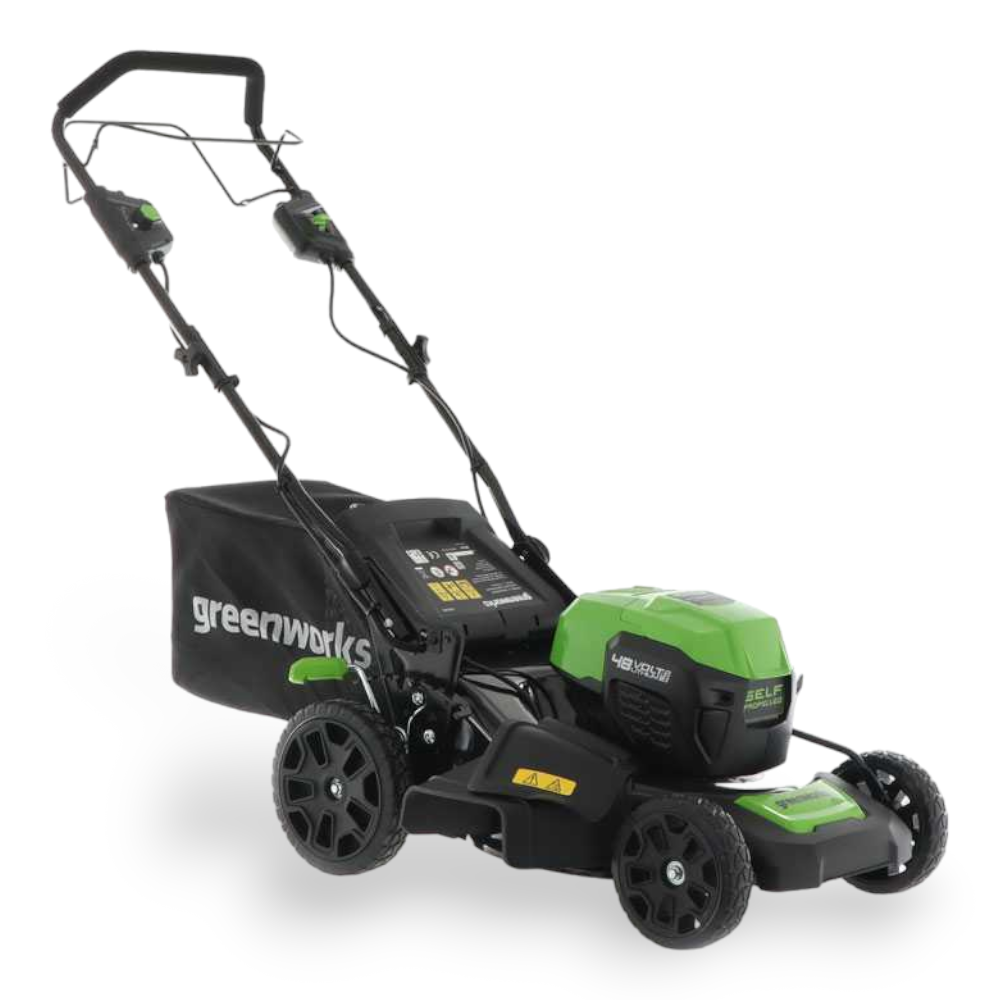 Tosaerba a batteria 48V kit con batteria e caricabatteria GREENWORKS GD48LM46K4