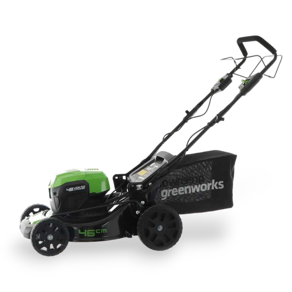 Tosaerba a batteria 48V con taglio regolabile 3in1 GREENWORKS G48LM46SPK4 KIT