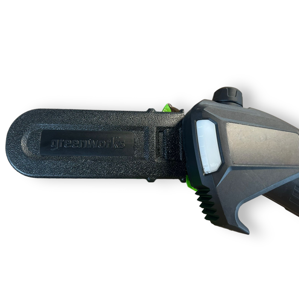 Sega potatrice taglia rami a batteria 48V con asta telescopica fino a 250 cm Greenworks G48PS