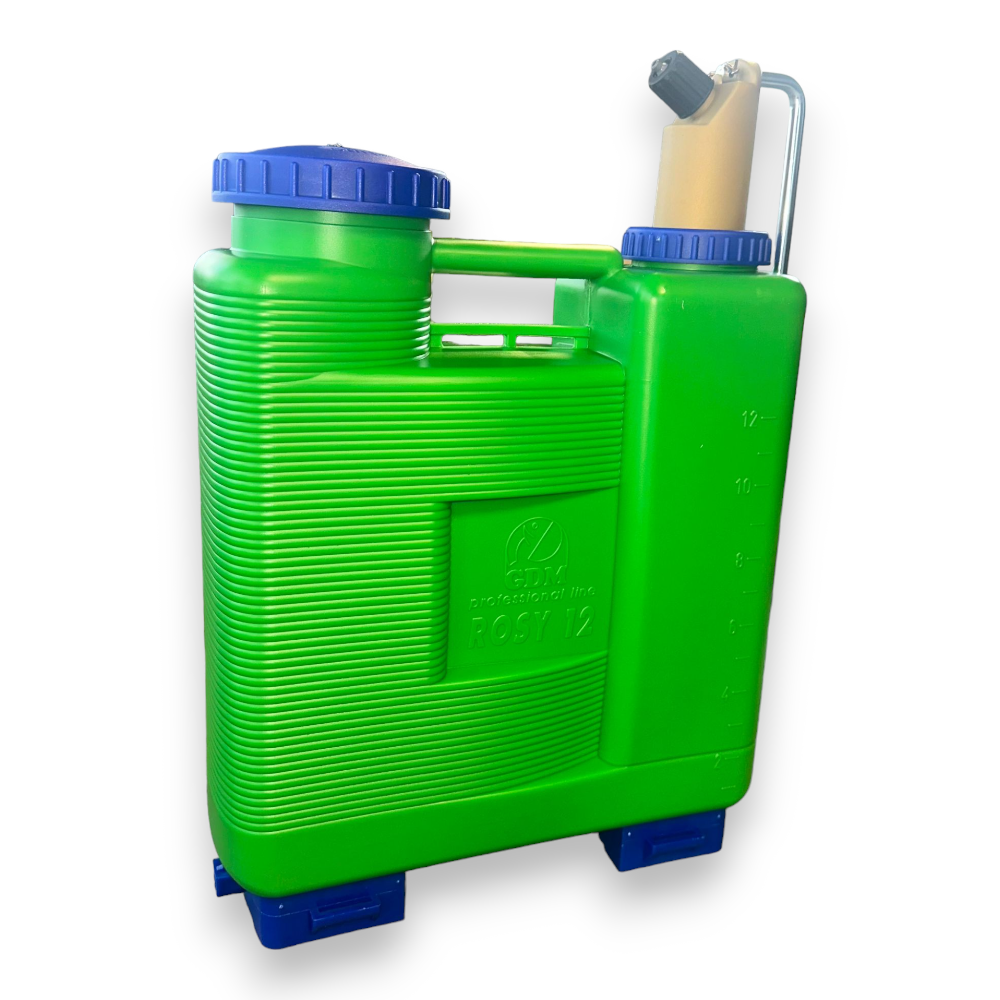 Pompa irroratrice atomizzatore 12 litri a zaino con porta lancia Rosy Di Martino