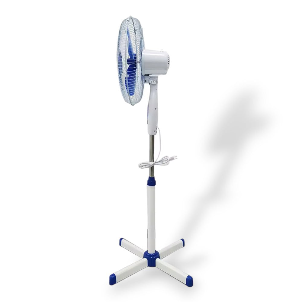 Ventilatore a piantana 3 pale Ø40 cm con altezza regolabile 45W