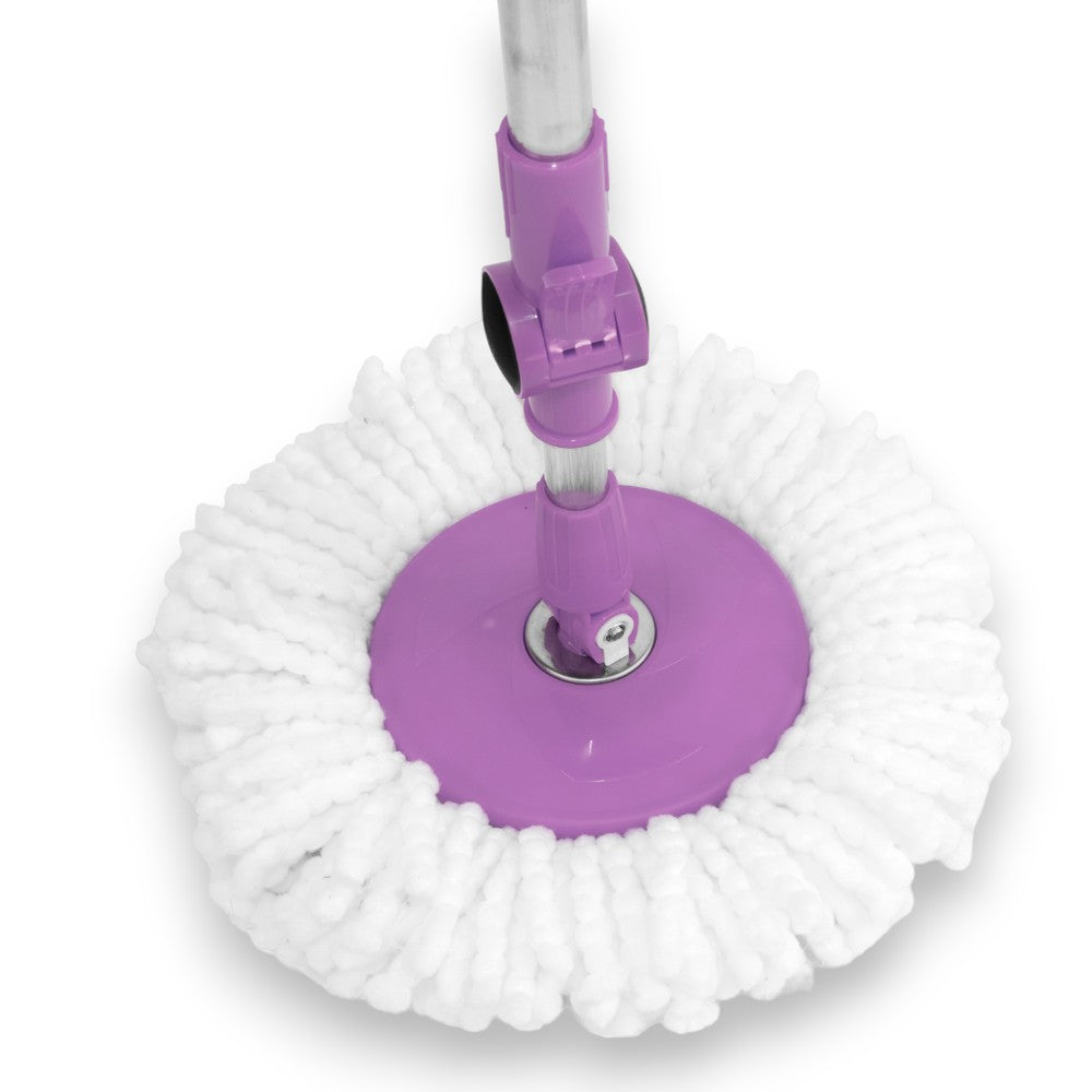 Secchio mop lavapavimenti mocio con cestello girevole per tutti i tipi di pavimentazione Spin Mop 360 GiòStyle