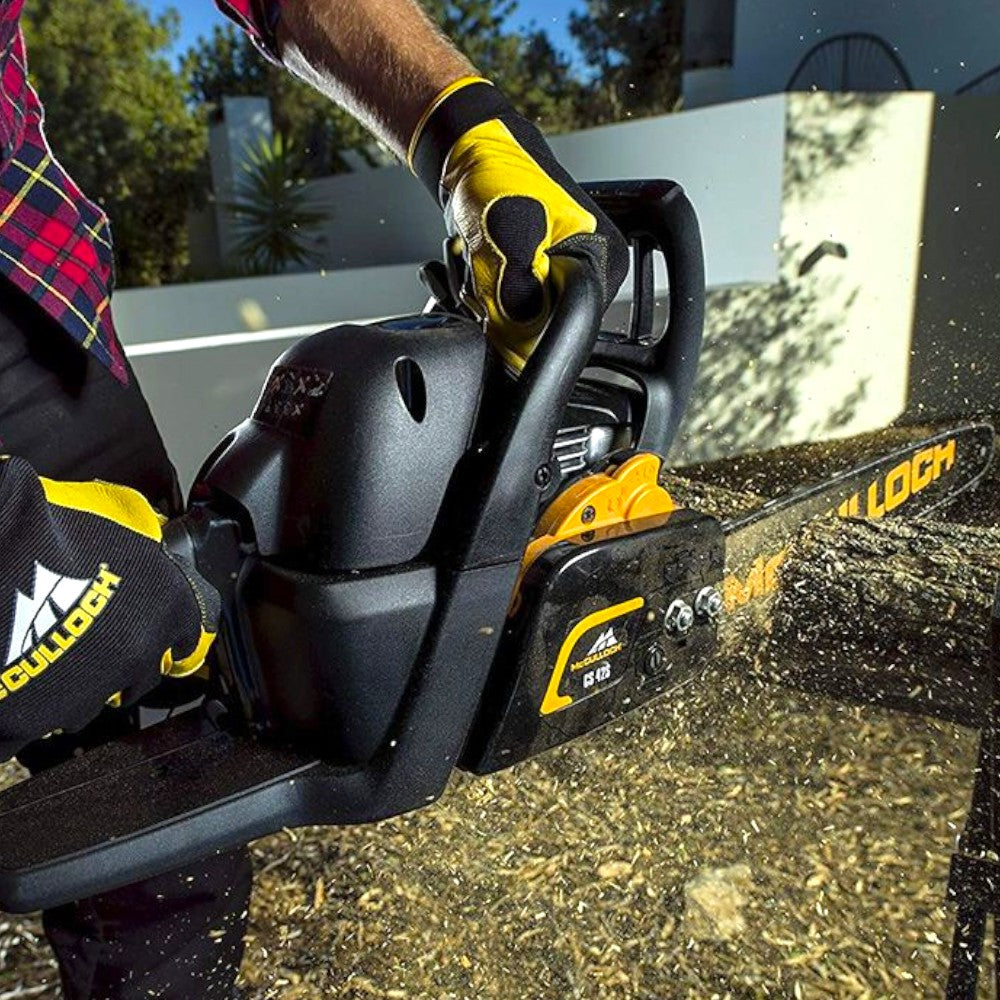 Motosega a scoppio 42cc con motore a scoppio e lama 40 cm e freno a catena CS-42