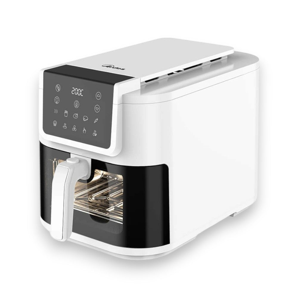 Friggitrice ad aria 8 litri multifunzione 1700W cestello con finestra e display touch