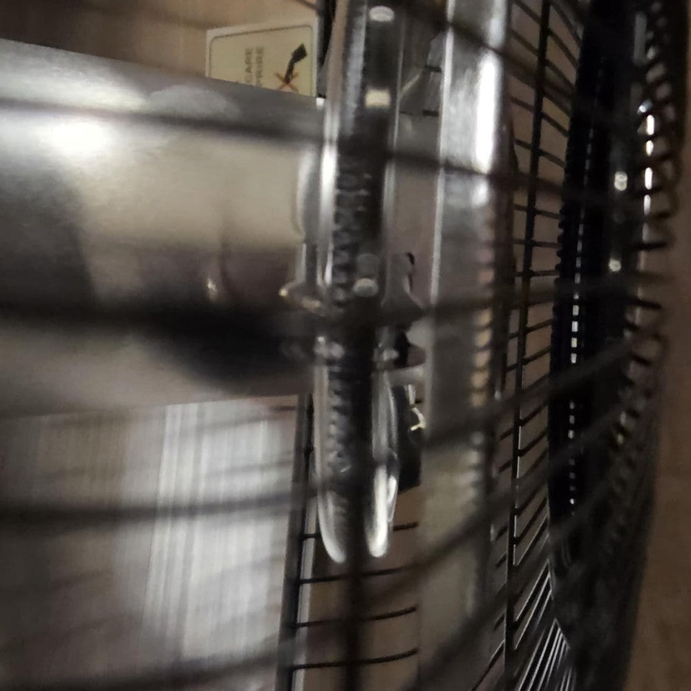 Stufa elettrica 900W riscaldatore al carbonio con parabola Ø45 cm Crystal