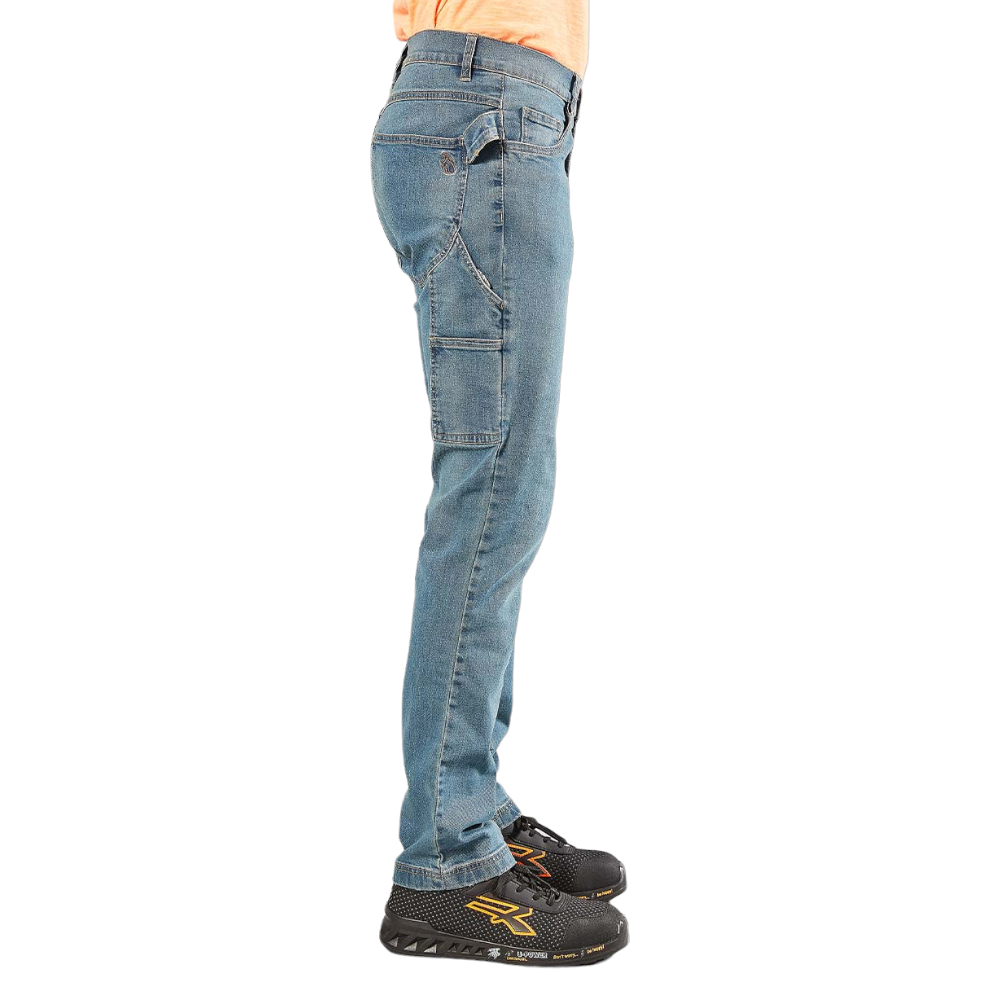 Pantaloni jeans da lavoro con tasche cargo U-Power Jeans JAM