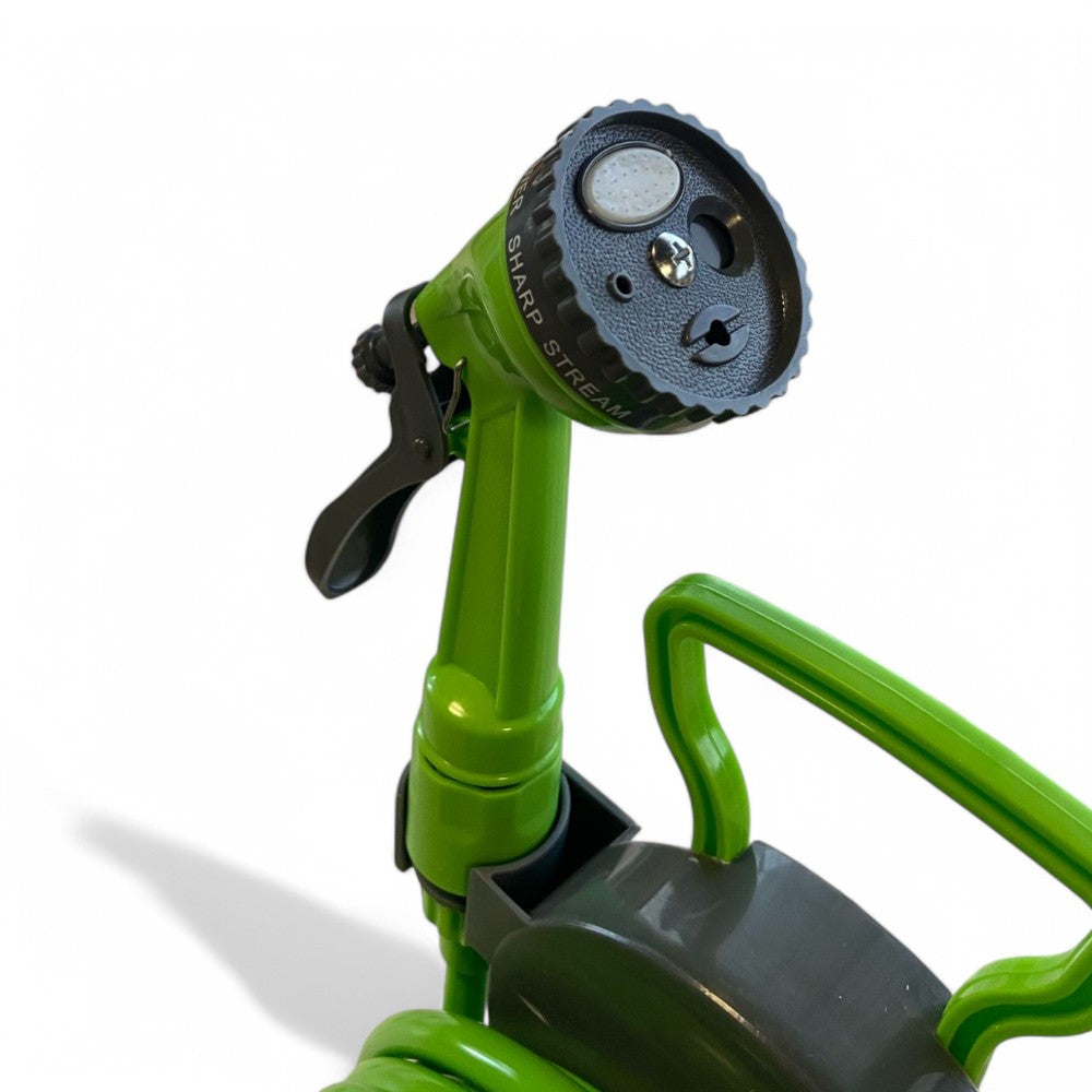 Tubo irrigazione 10 metri con pistola multifunzione 8 getti starter kit Balcony