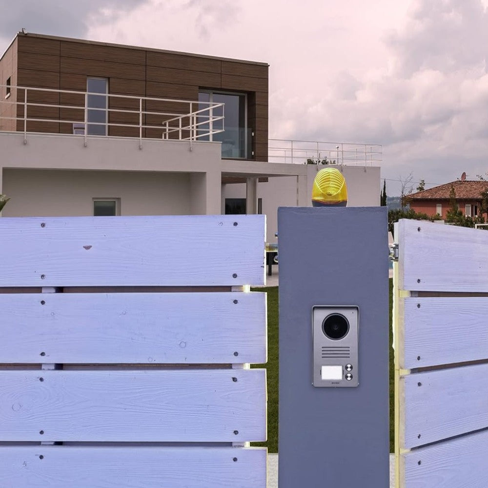 Kit videocitofono a parete monofamiliare con 2 schermi