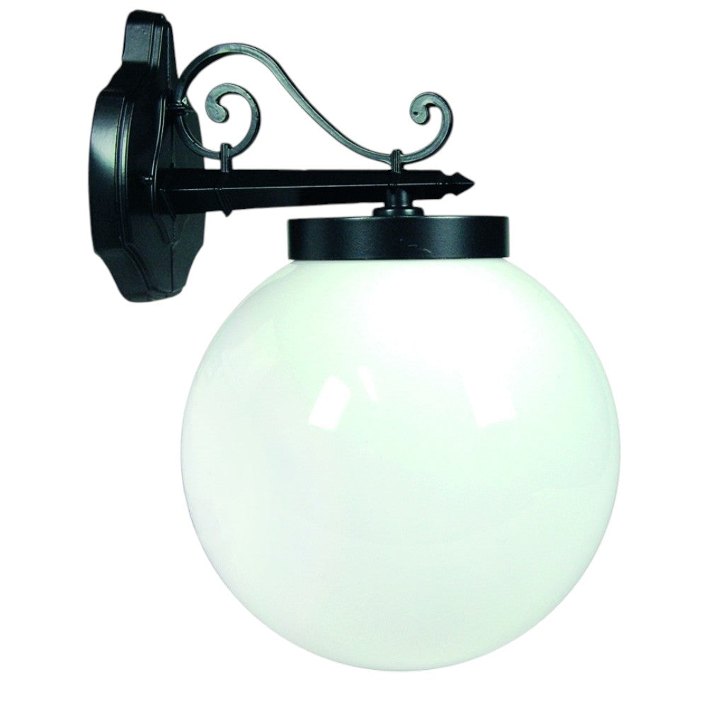 Lanterna con braccio superiore a sfera 100w IP44 29xH38.3 cm