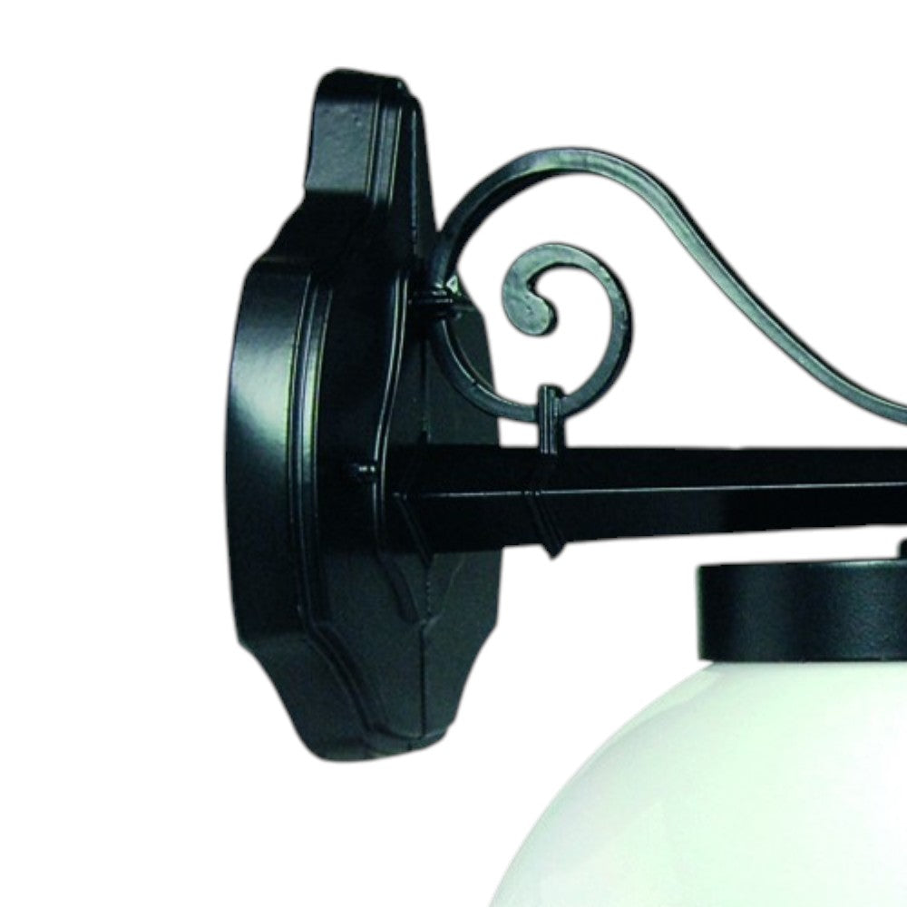Lanterna con braccio superiore a sfera 100w IP44 29xH38.3 cm