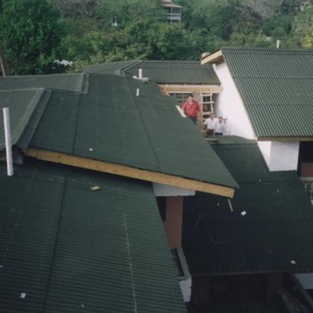 Lastre ondulate in fibra bitumata 85.5x200 cm per tettoie e coperture