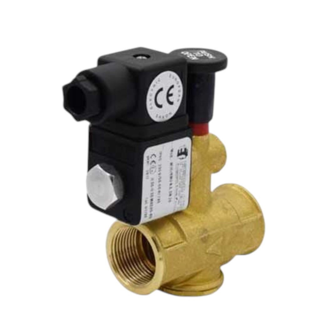 Minikit rilevatore di gas Gpl con elettrovalvola riarmo manuale e sensore catalitico 230V
