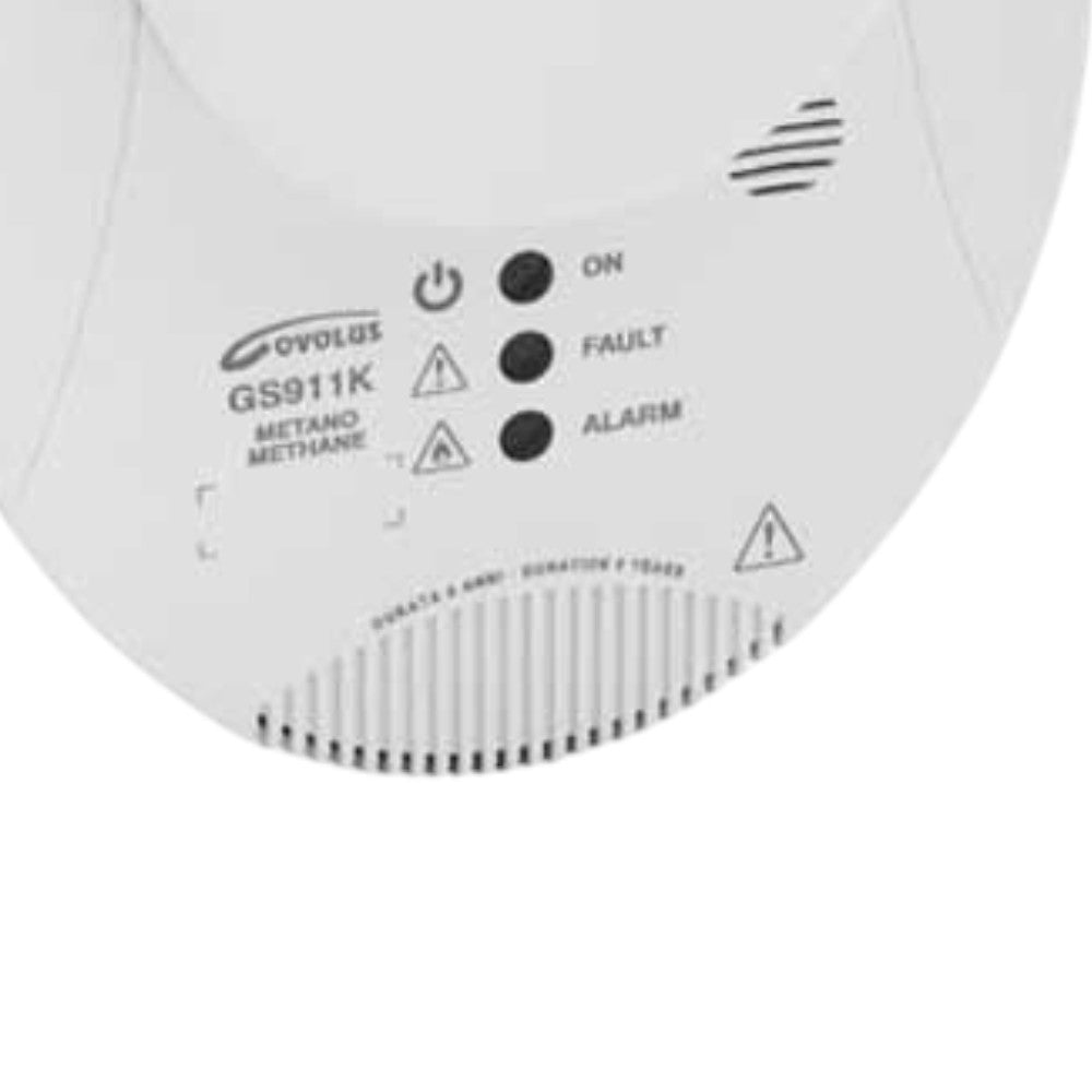 Minikit rilevatore di gas Gpl con elettrovalvola riarmo manuale e sensore catalitico 230V