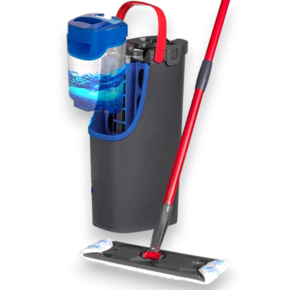 Mop lavapavimenti a piastra piatta con sistema di raccolta e separazione moderno per acqua sporca Flatmop H2PRO Vileda