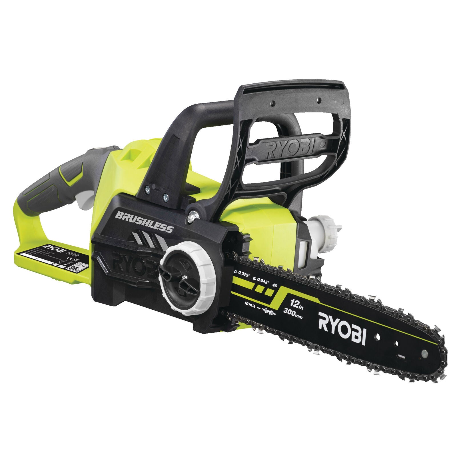 Motosega a batteria 18V brushless OCS1830 Ryobi 18v con barra oregon cm 30