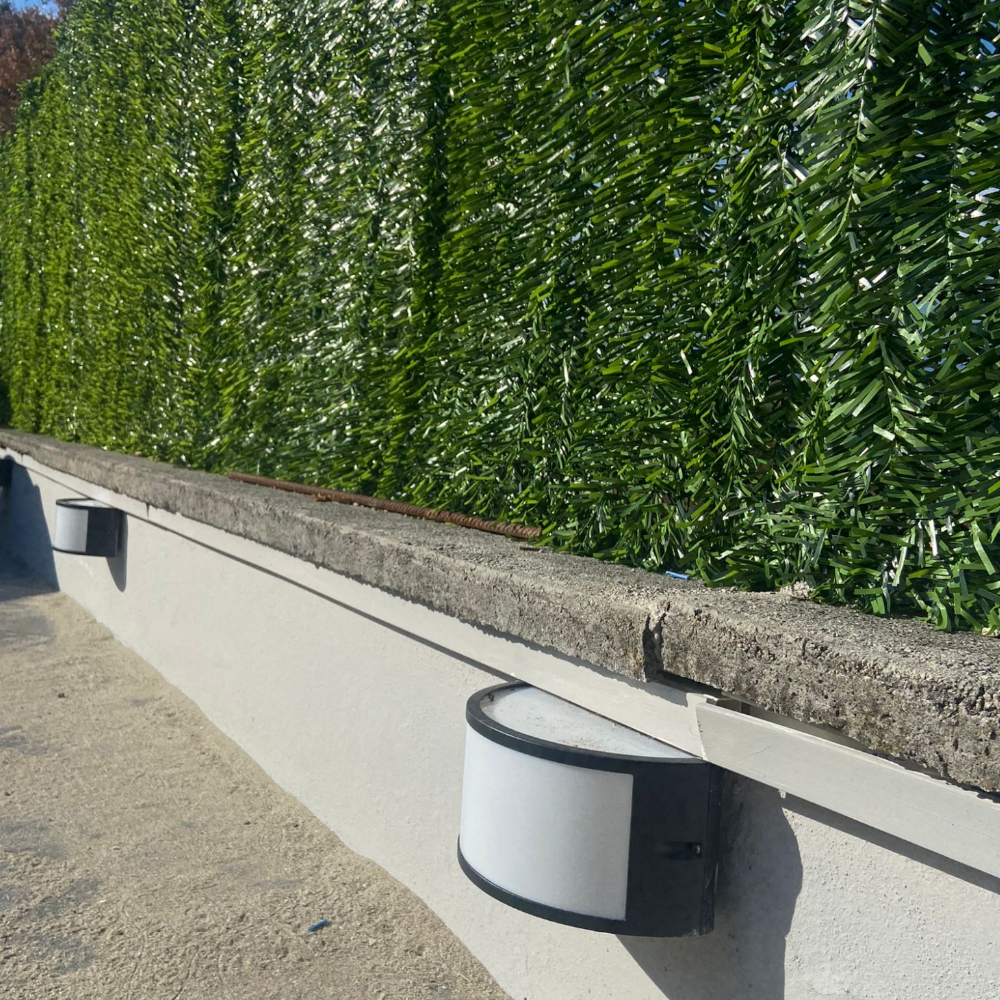 Plafoniera a parete in alluminio 25x11.7xH13 cm illuminazione esterna 40W