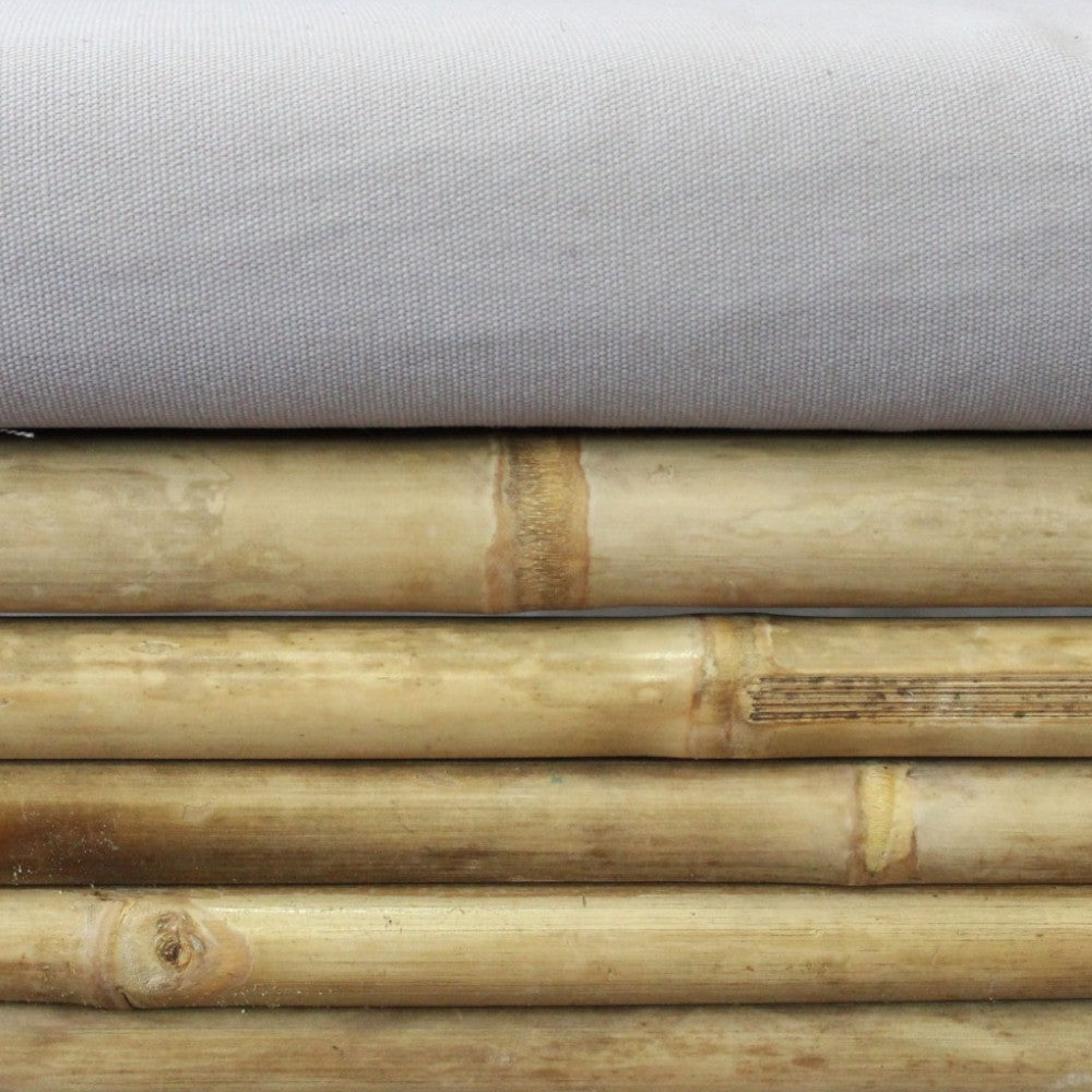 Poltrona in legno bamboo con cuscino 70x70xH80 cm Bronx