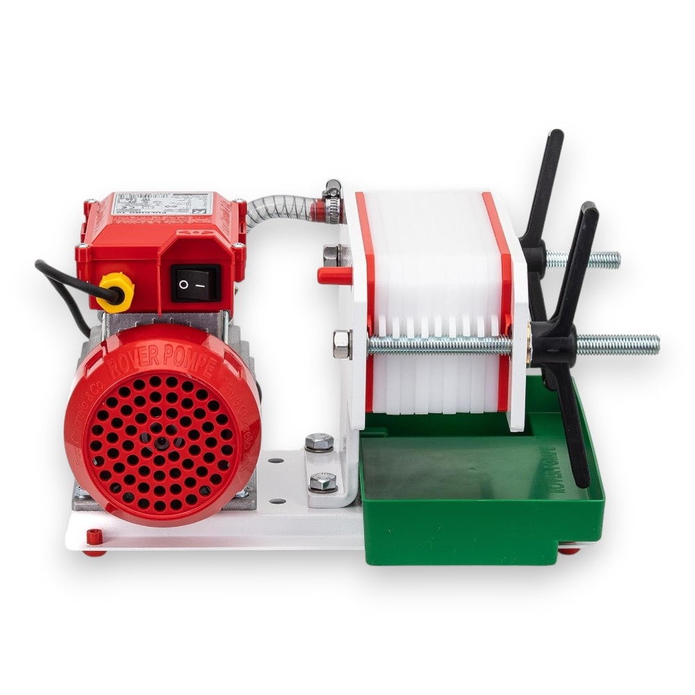 Pompa filtrante per alimenti con 10 piastre Hp 0.5